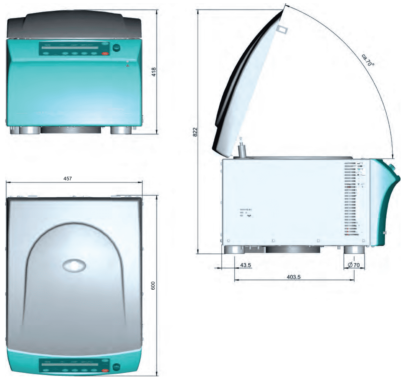 Rotina-380380R-Dimensjoner