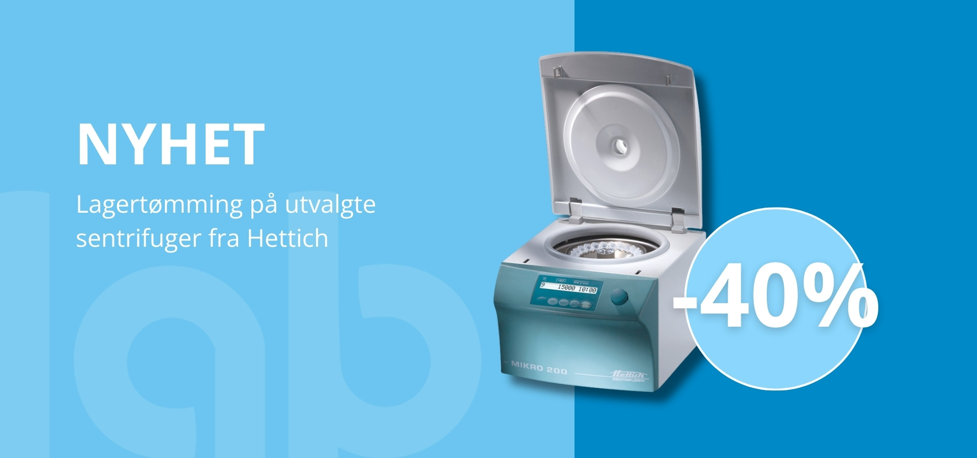 Labhuset - Nyhet - Lagertømming